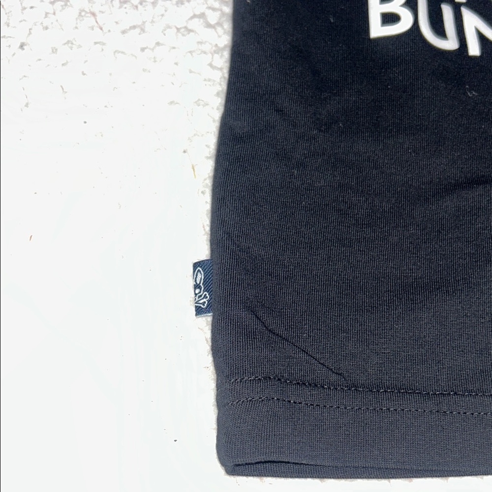 Psycho Bunny Black T-Shirt with White Outline Design NWOT - Picture 10 of 10